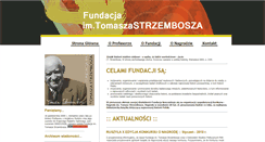 Desktop Screenshot of fundacjastrzembosza.pl
