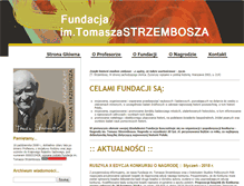 Tablet Screenshot of fundacjastrzembosza.pl